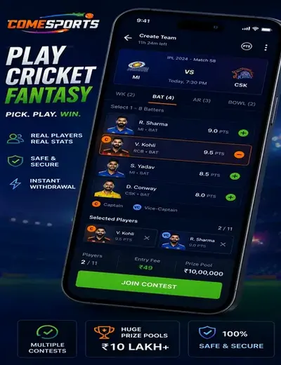 ProPlayappplay (ProPlay app play) fantasy cricket & matchday visual 2